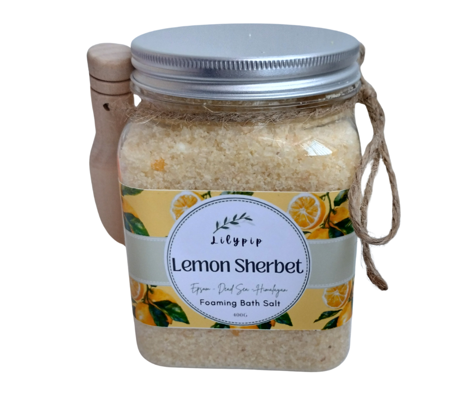 Lemon Sherbet Foaming Bath Salt