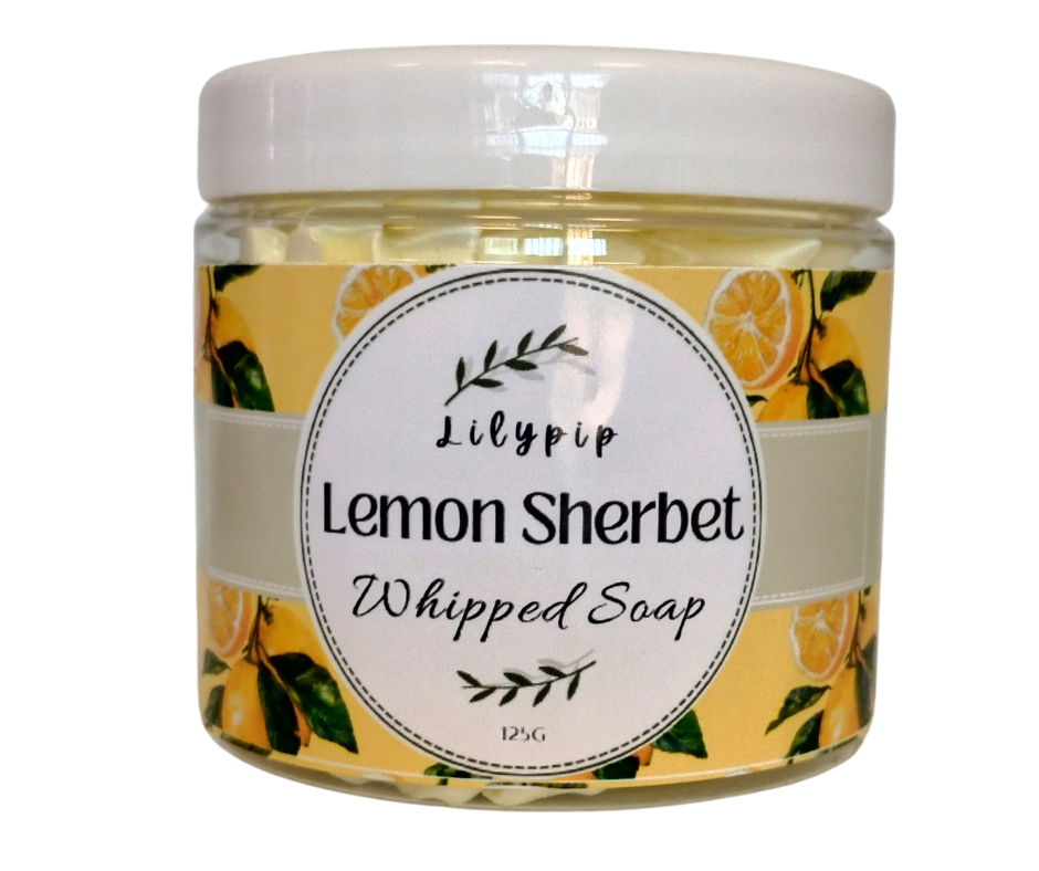 Lemon Sherbet Whipped Soap