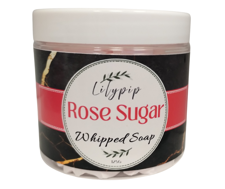 Rose Sugar Whipped Soap
