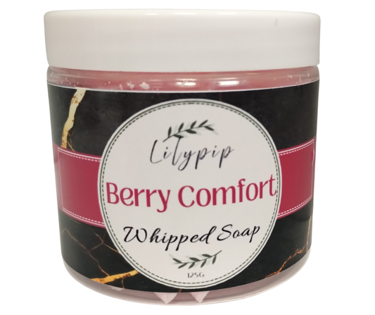 Berry Comfort Whipped Soap