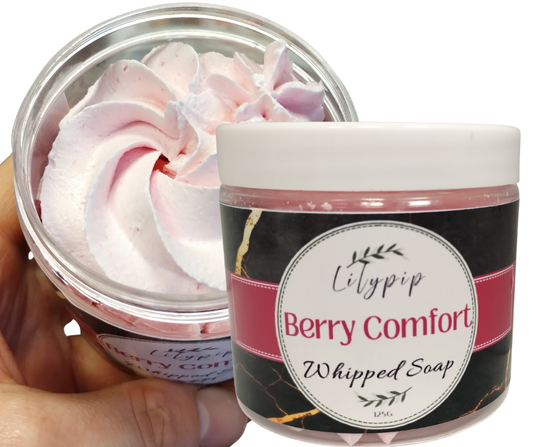Berry Comfort Whipped Soap