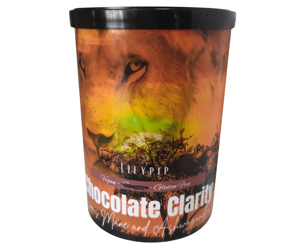 Chocolate Clarity Drink Lions Mane and Ashwagandha 150g