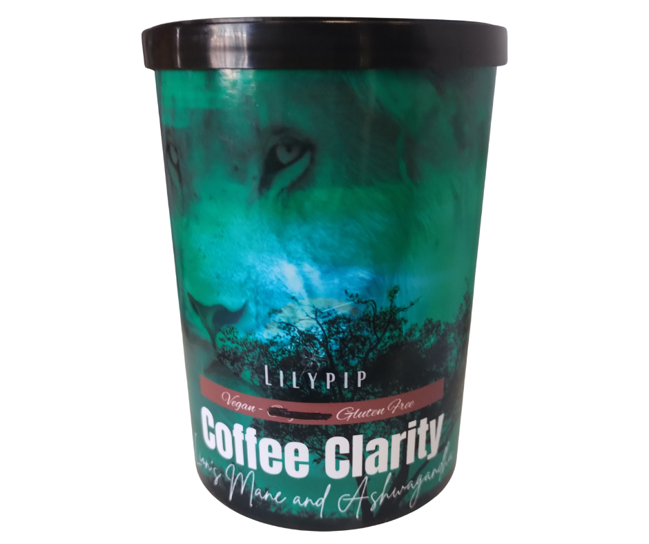 Coffee Clarity Drink Lions Mane and Ashwagandha 130g