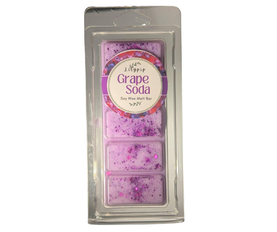 Grape Soda Soy Wax Snap Bar