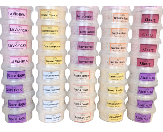 Foaming Bath Salts - Mini Treat Pots