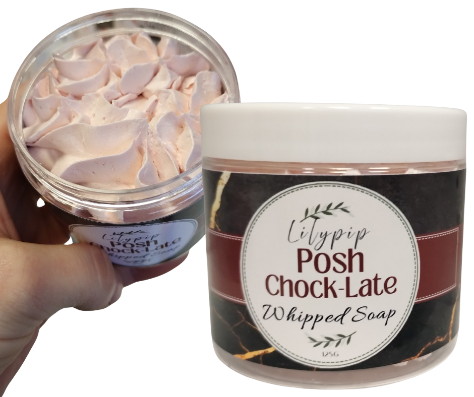 Posh Chock-late Whipped Soap