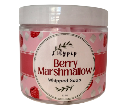 Berry Marshmallow Whipped Soap