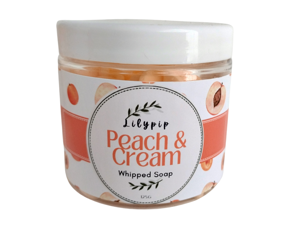 Peach & Cream Whipped Soap