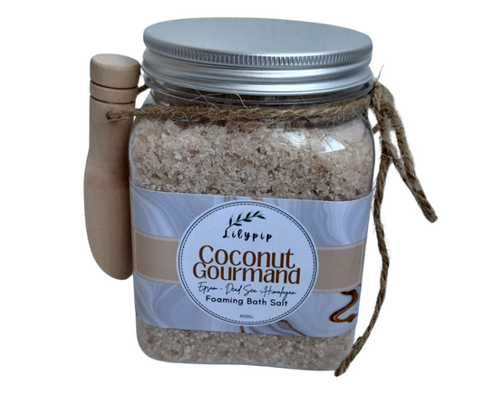 Coconut Gourmand Foaming Bath Salt
