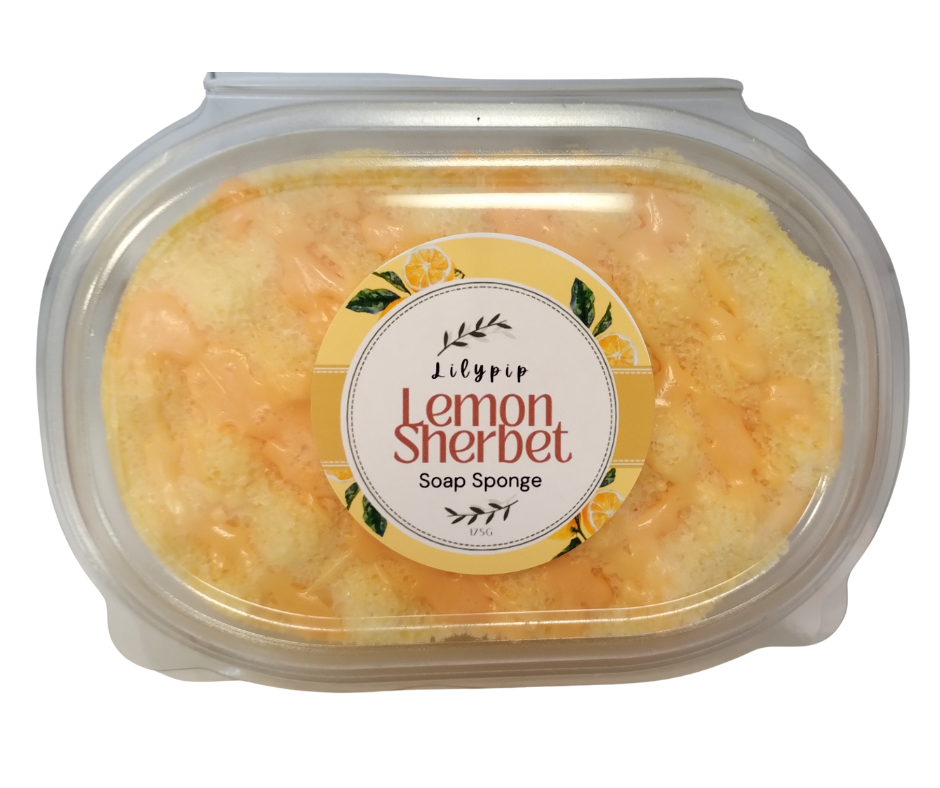 Lemon Sherbet Soap Sponge