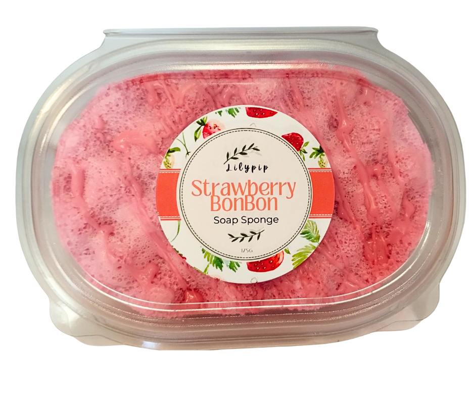 Strawberry Bon Bon Soap Sponge