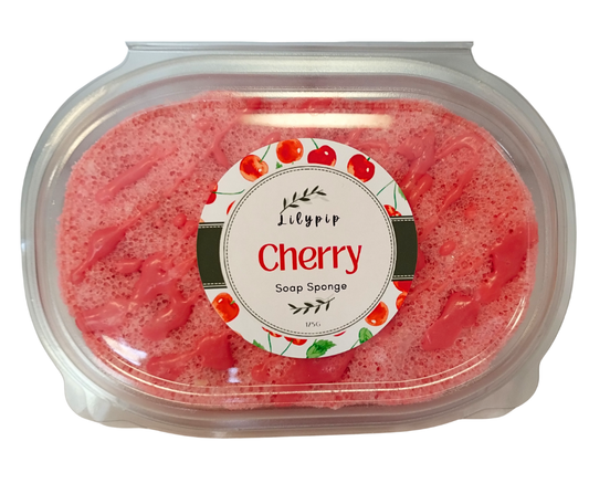 Cherry Soap Sponge
