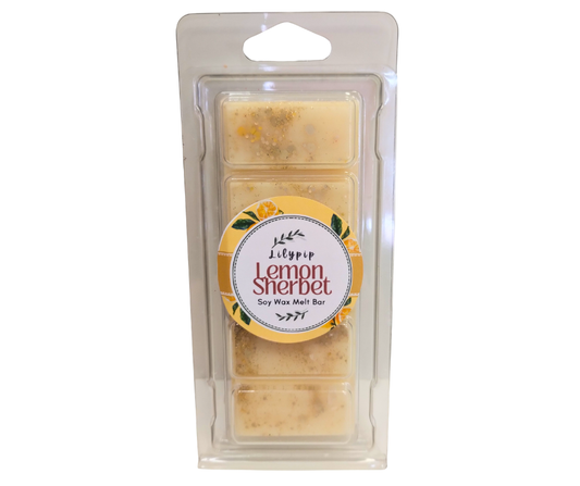 Lemon Sherbet Soy Wax Snap Bar