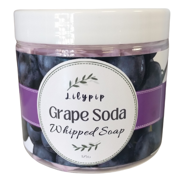 Grape Soda Whipped Soap