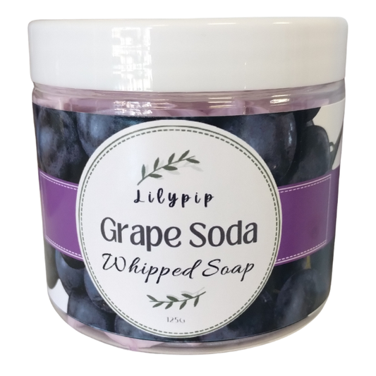 Grape Soda Whipped Soap